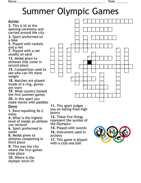 poker at the olympics crossword clue